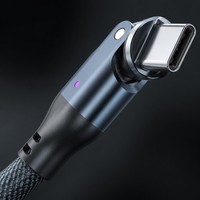 Kabel Pengisian Cepat USB C ke USB C 240W PD3.1, Kabel Data 480Mbps Berbahan Nilon Kepang, Berbagai Ukuran OEM