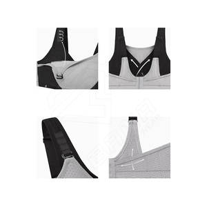 Soutien-gorge de yoga avant taille réglable pour femmes gilet de fitness antichoc haute résistance décontracté léger respirant soutien-gorge de sport grande taille - Product Image 5