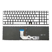Tout nouveau pour HP ENVY X360 15-EE 15-ED 15-ED1000 15M-ED avec remplacement rétro-éclairé blanc ruban US clavier d'ordinateur portable
