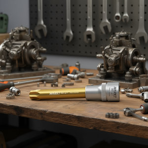 Llave de vaso extra larga Hazet de 1/2'' con rosca TORX y perfil acanalado, categoría de producto: Llave de vaso - Product Image 3