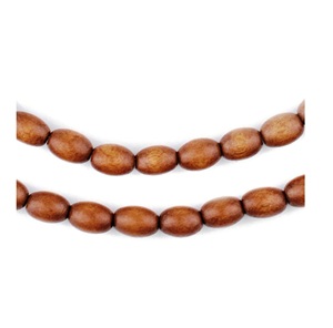 Cuentas de madera natural redondas azul claro Cuentas de madera de colores personalizadas de 8mm en forma y tamaño Entrega rápida desde la India - Product Image 2