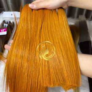 Cheveux humains vierges Remy vietnamiens de haute qualité, prix bas, super machine, double trame, trame droite - Product Image 1