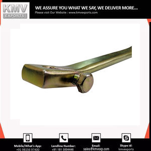 Clé d'arrêt en acier au carbone personnalisée 8x10mm tuyau de rupture zingué doré bricolage OEM Inde fabricant - Product Image 2