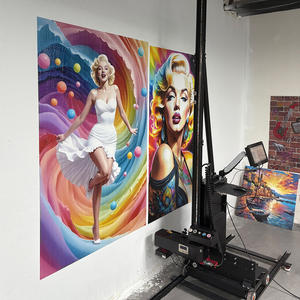 Imprimante murale numérique UV professionnelle grand <span class=keywords><strong>format</strong></span>, machine d'impression jet d'encre UV multicolore pour l'art mural, en promotion - Product Image 4