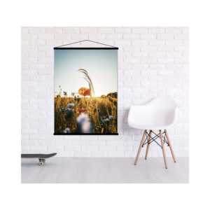 Juego de tiras para pósteres negras de 70 cm, 3 pares, alternativa a la enmarcación para exhibir pósteres - Product Image 2