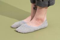 Meilleur prix Chaussettes invisibles tricotées confortables pour hommes, jetables, écologiques, respirantes, en coton, personnalisables, antidérapantes