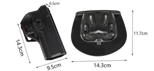 सामरिक होल्स्टर सामरिक सहायक उपकरण त्वरित रिलीज कैरी सिस्टम टिकाऊ पॉलिमर <span class=keywords><strong>iwb</strong></span> होल्स्टर - Product Image 6