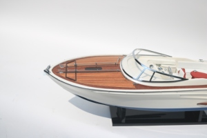 RIVARAMA PLATINUM Modèle de bateau de vitesse en bois de sport peint à la main Rectangle motif personnalisable 'Rolls-Royce of the Sea' - Product Image 2