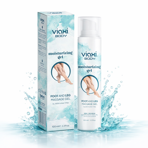Gel Corporal Viaxi 100ml |   Gel Corporal Refrescante |   Cuidado Hidratante para Piernas y Pies |   Cuidado de la Piel de Rápida Absorción - Product Image 2