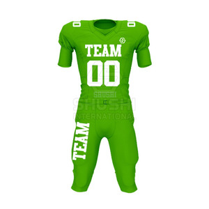 Uniforme de Fútbol Americano de Manga Corta, Transpirable, de Secado Rápido, Talla Grande, Personalizado y de Alta Calidad para Hombre, 100% Poliéster - Product Image 6