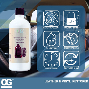 OG Restaurateur de cuir et de vinyle Produit nettoyant et de lavage efficace Entretien en usine - Product Image 5