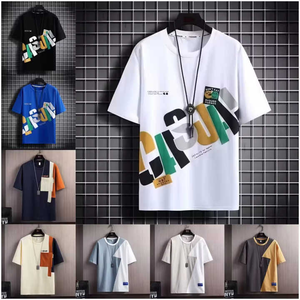 Personnalisable en gros T-Shirt imprimé graphique sportif de haute qualité pour hommes 100% coton à la mode et tissu doux - Product Image 4