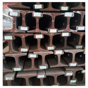 Déchets de rail lourd en acier et fonte P50, barres de voie ferrée pour grue, normes ASTM JIS DIN BS GB - Product Image 1