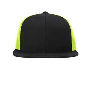 Sombrero de 5 paneles a la moda con logotipo bordado personalizado para hombre, gorra de camionero de malla de gamuza, parche tejido de alta calidad, sombrero deportivo negro Richardson - Product Image 6