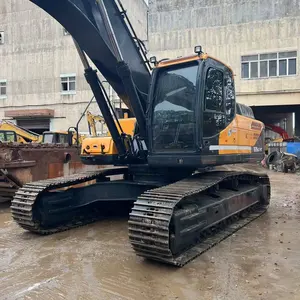 Excavadora de orugas Hyundai usada de 32,2 toneladas de alto rendimiento con motor y bomba a la venta - Product Image 4