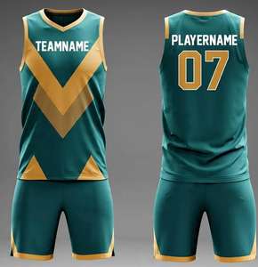 Uniformes de Baloncesto Personalizados al por Mayor con Logotipo, Ropa de Baloncesto Sublimada, 100% Poliéster, Transpirable, de Secado Rápido, para Hombre y Mujer - Product Image 2