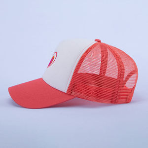 Sombrero de camionero de fibra de poliéster de espuma de 5 paneles bordado más nuevo de alta calidad al por mayor de 6 paneles de algodón 100% para pesca - Product Image 3