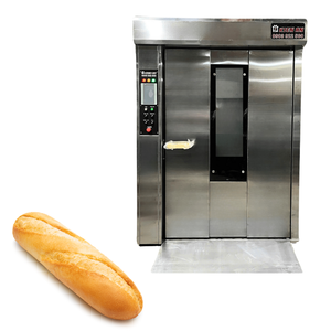 Horno rotativo de 24 bandejas de alta calidad con carro Altuntop de acero inoxidable de hierro para restaurante de Hotel horno de Gas eléctrico Kien An - Product Image 1