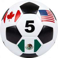 Ofertas Shopey: Balón de Fútbol de Entrenamiento Azul 2026 de Alta Calidad, Cosido a Máquina, Talla 5, Cuero PU, para Interior/Exterior, Competición