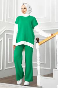 เสื้อผ้าอิสลามอาบายาเสื้อคลุมสำหรับผู้หญิง,เสื้อคาร์ดิแกนเสื้อถักแฟชั่นอิสลามแบบตุรกีสำหรับฤดูหนาวรุ่นใหม่ - Product Image 4