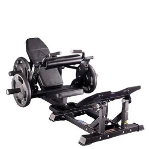 Machine à fessiers à charge libre DIY, réglable et sécurisée en acier, pour entraînement de force en salle de sport (capacité 200 kg) - Product Image 1