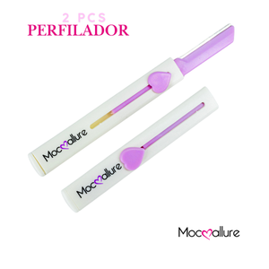 Couteau à sourcils rétractable 2 pièces par lot de Mocoallure - Product Image 2