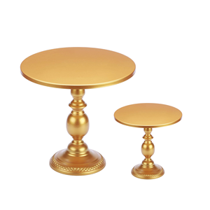 Soporte de pastel de Metal de tamaño Regular de lujo personalizado, nuevo diseño de la más alta calidad, bodas, decoraciones de mesa de boda, centros de mesa - Product Image 5