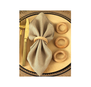 100% Porte-serviettes en bois et en résine de la meilleure qualité utilisé pour les hôtels et la table de mariage à la pièce de design lapin pour le vendeur - Product Image 6