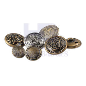 Botones de Acero de Alta Calidad para Uniformes de Uso Diario, Aspecto Pulido, Ecológicos y Ligeros, Conjuntos de Ropa de Trabajo y Uniformes - Product Image 1