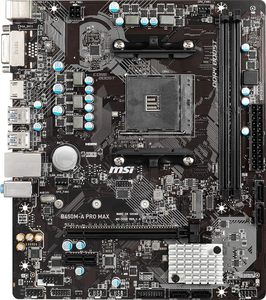 La placa base MSI 5600 PRO MAX II admite CPU 5600/5700G/5700X Los mejores precios al por mayor para nuevos autorizados - Product Image 2