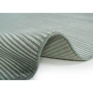 Basis Blue Solid Color Hand Loom Wool & Viscose <b>Rug</b> for Home Hwv-2000 - Product Image 5