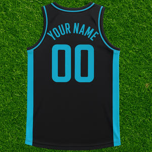 Camiseta de baloncesto personalizada para hombre, camiseta de baloncesto transpirable de secado rápido con estampado de sublimación de poliéster con números - Product Image 6