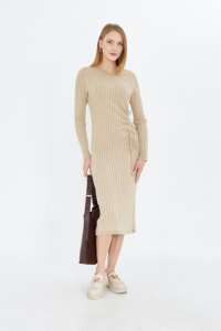 ชุดเดรสถักสำหรับผู้หญิงสวมใส่สบายมีสไตล์ - Product Image 2