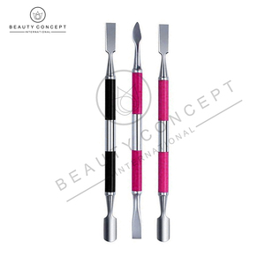 Empujador de cutículas de doble punta con agarre cómodo Empujador de cutículas de calidad de salón para manicura casera Ecológico - Product Image 4