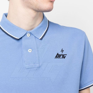 เสื้อยืดโปโลผู้ชายน้ำหนักเบาออกแบบโลโก้ได้ตามต้องการ - Product Image 6