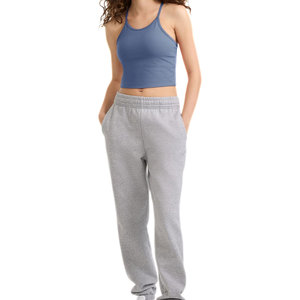 Pantalon de jogging ample en toile Powerblend pour femme – Confortable, décontracté, respirant, coupe régulière, doux et idéal pour la détente - Product Image 4