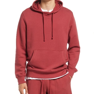 Sweats à capuche doublés en coton biologique 100% pour hommes, fabriqués à la main, édition personnalisée, respirant, imprimé, solide, automne/hiver, imperméable et lavé - Product Image 1