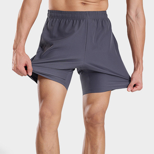 Shorts de jogging pour hommes OEM, shorts de sport à taille élastique personnalisables, shorts de fitness d'été pour hommes - Product Image 1