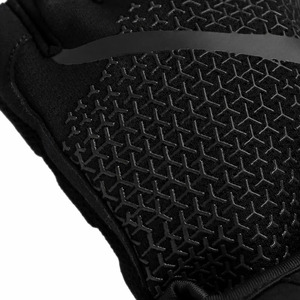 <b>Half</b> Finger Fitness Gloves Black Polyester Breathable Non <b>Slip</b> Gym Training Unisex Pull On Closure - Product Image 6