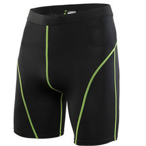 Pantalones cortos de compresión de nuevo diseño para hombre, pantalones cortos de compresión de diseño personalizado de calidad superior para hombre, fabricados en Pakistán - Product Image 3