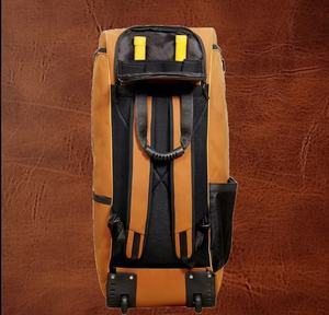 Sac à dos à roulettes personnalisé de haute qualité pour accessoires de cricket, sac de sport en toile et PU pour équipes et joueurs, vente en gros - Product Image 4