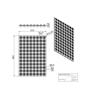 Plateau de semis en plastique pour pépinière avec trous - Product Image 1