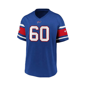 Maillot de football américain 100% polyester avec supporters en maille poly - Product Image 1