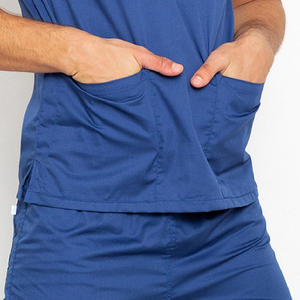 Uniforme Médico, Uniforme de Enfermería para Clínica Dental, Conjuntos de Uniformes Médicos de Manga Corta, Uniformes Quirúrgicos Unisex, Uniformes de Hospital de Rayón - Product Image 5