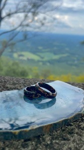 แหวนเรซิ่นอะคริลิกรูปทรงกลม แหวนทำมือ แหวนแห่งความรัก เครื่องประดับสำหรับงานปาร์ตี้ผู้หญิง ขายส่งราคาดีที่สุด - Product Image 3