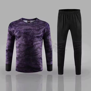 Uniformes de gardien de but de protection pour hommes coupe automatisée maillot de football chemises pantalons costumes pour entraînement de football protecteur d'éponge - Product Image 6