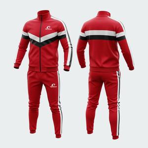 Meilleures ventes de vêtements décontractés, survêtements en gros, qualité supérieure, survêtement personnalisé à fermeture éclair de style hip-hop pour hommes - Product Image 3