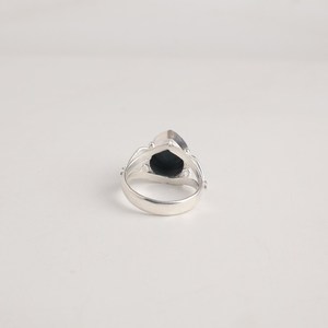 Bague en argent sterling 925 avec pierre précieuse en malachite de forme ovale en forme de cœur, certifiée IGI, bijoux de déclaration faits à la main, élégante pour femmes - Product Image 6