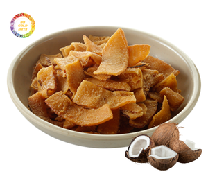 Croustilles de noix de coco grillées Croustillant à saveur tropicale de noix de coco naturelle Source du Vietnam Croustilles de noix de coco grillées Garniture pour boisson en vrac - Product Image 1