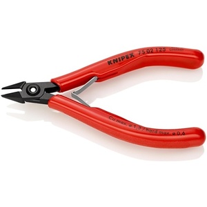 KNIPEX 125mm Beveled Side Cutters <b>Pliers</b> Shape 0 - Product Image 5
